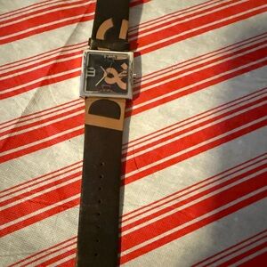 Kay Jewelers Black and Gold Men's Watch